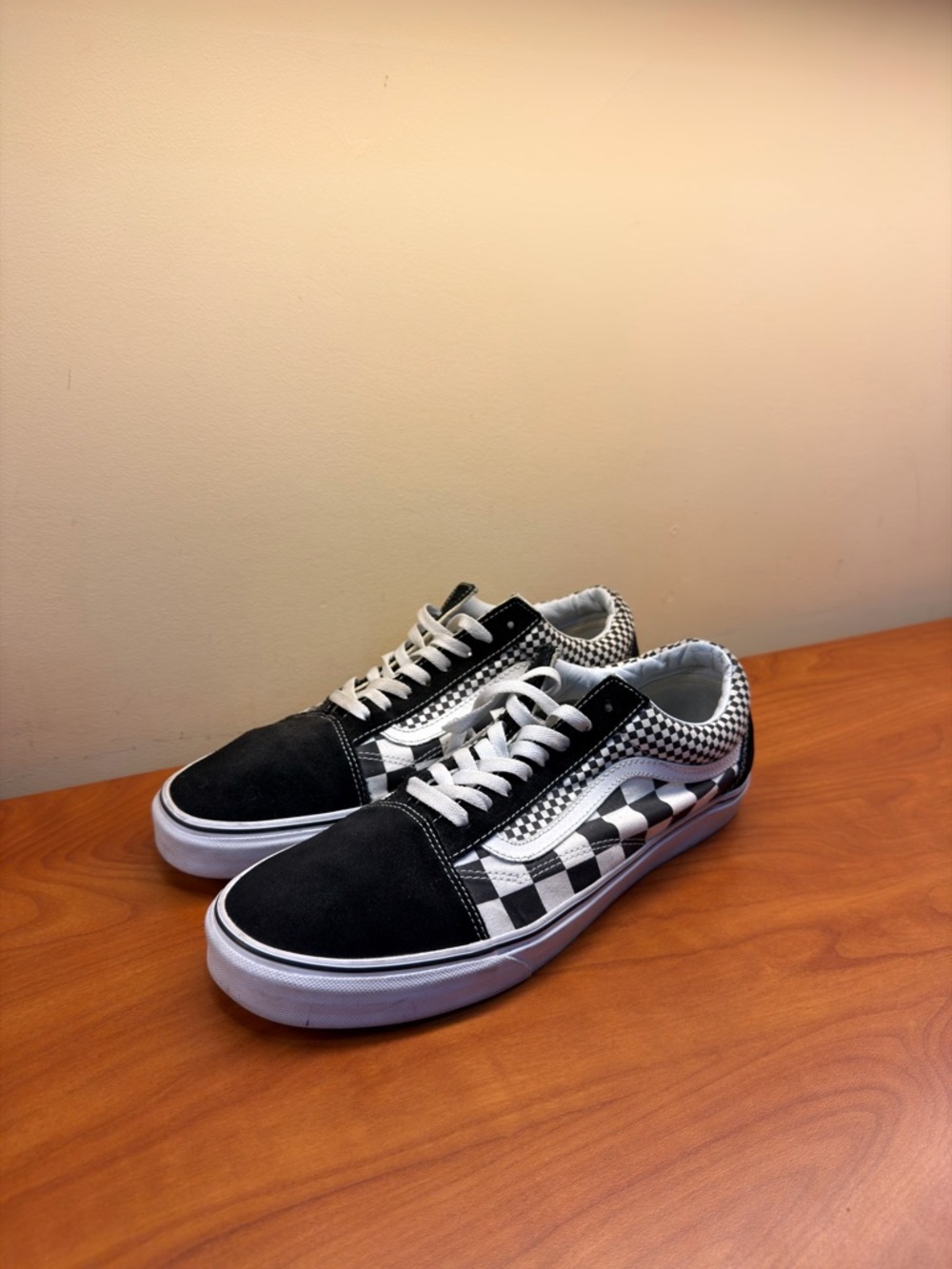 Vans Checkerboard Old Skool - Black & White